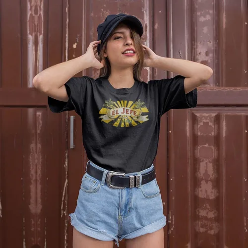 Miniatura 3 de Camiseta para hombre y mujer El Jefe Cubanos Food Truck Camisas para hombres y mujeres cuello Día del Padre gráfico multicolor, Varios