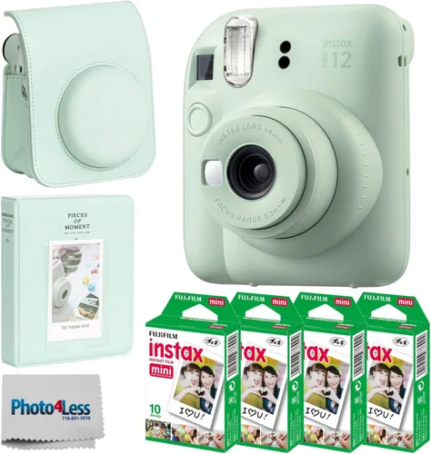Miniatura 10 de Fujifilm Instax Mini 12 - Cámara de película instantánea lila púrpura, película instantánea Fuji Instax Mini 40 hojas, paquete de regalo para cámara