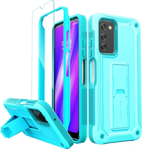 Miniatura 10 de URBANITE Funda para Samsung Galaxy A13 con soporte, protección a prueba de golpes de grado militar con protector de pantalla compatible con teléfono