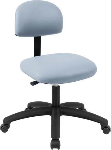 Miniatura 39 de Serie FSS Silla de asiento cuadrado de altura baja (43.2 cm - 55.9 cm) de asiento. Vinilo de tela - para oficina, garaje, escritorio, taller
