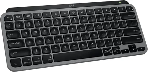 Miniatura 14 de Logitech MX Keys Mini - Teclado inalámbrico minimalista para Mac, compacto, Bluetooth, teclas retroiluminadas, USB-C, escritura táctil, compatible
