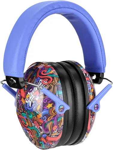 Miniatura 21 de PROHEAR 032 2.0 Auriculares con cancelación de ruido para niños, reducción de ruido de 25 dB, orejeras sensoriales ajustables de protección de oídos