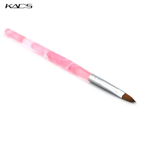 Miniatura 2 de KADS Kolinsky - Brocha de uñas acrílicas, diseño profesional de uñas, pincel para esmalte (2#)