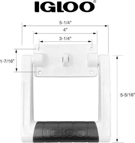 Miniatura 2 de IGLOO Mango oscilante de agarre de goma Premium Comfort de 90 a 100 cuartos de galón, 1 unidad