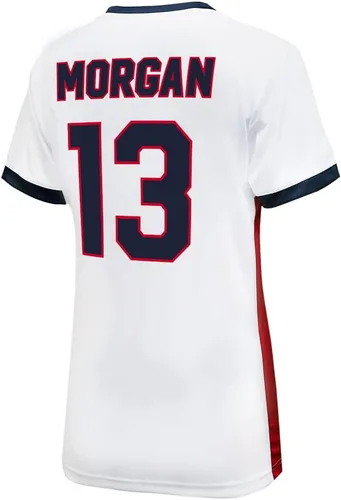 Miniatura 3 de Icon Sports U.S. Women Soccer Game Day Tee - Camiseta Unisex para Adulto de Manga Corta de Poliéster con Licencia Oficial