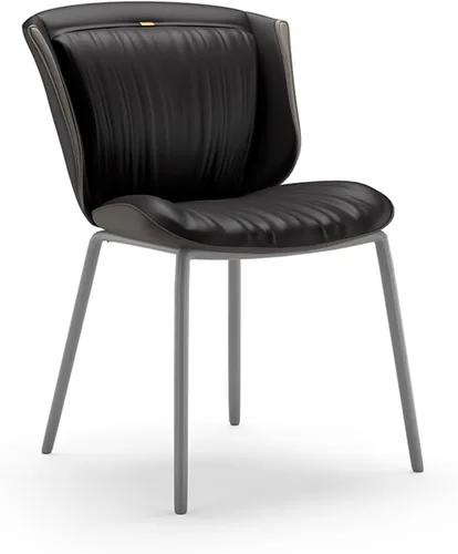 Miniatura 8 de Light Luxury Dining Chair, Simple Modern Leisure Chair with Backrest, Color Matching Design, Enhance the Sense of Space, Suitable for Kitchen