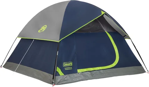 Miniatura 21 de Tienda de campaña Coleman Sundome con toldo contra lluvia, juego de tiendas para 2/3/4/6 personas, se monta en 10 minutos, refugio a prueba de clima