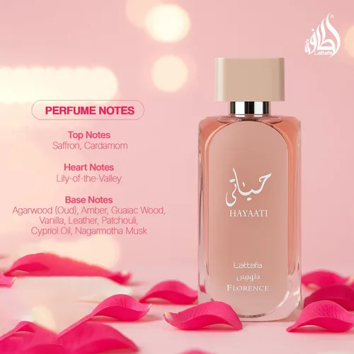 Miniatura 10 de Lattafa Hayaati Florence - Eau de Parfum en espray para mujer, 3.4 onzas