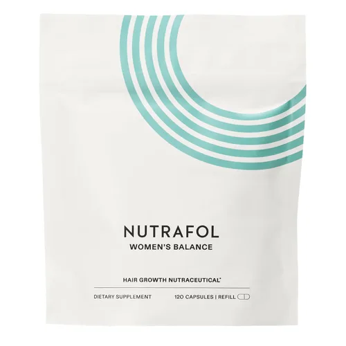 Nutrafol Suplementos para el Crecimiento del Cabello Women's Balance para Mujeres, Edades 45 y Más, Clínicamente Probados para Cabello Visiblemente