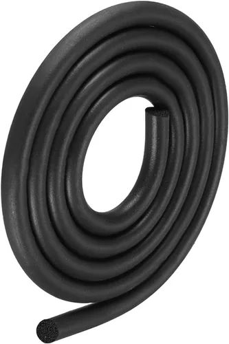Miniatura 17 de METALLIXITY Tira de sellado de goma de espuma (0.157 in de diámetro x 19.7 ft de largo), 1 unidad, tira redonda de goma EPDM para reparación