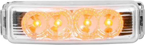 Miniatura 16 de GG Grand General 77853 Luz LED rectangular rojo/transparente Spyder con soporte negro Rojo (Red/Clear)