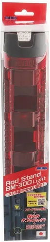 Miniatura 2 de Meiho BM-300 Light Rod Stand, Clear Red x Black