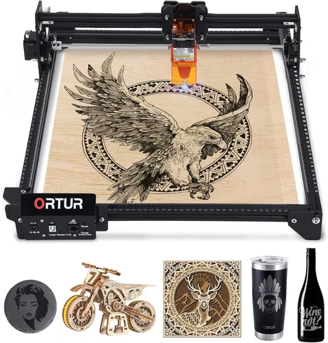 Miniatura 10 de ORTUR Laser Master 2 S2 4000mW Laser Engraver Laser Engraving Cutting Machine (LU1-3), Laser Class 4