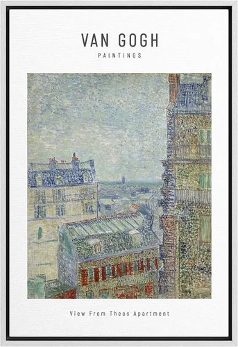 Miniatura 12 de SIGNWIN Lienzo enmarcado para pared, diseño de Vincent Van Gogh, un par de amantes, naturaleza, ilustraciones de área silvestre, bellas artes