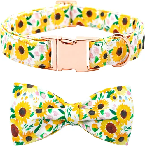 Miniatura 28 de Collar para perro, con estampado de tiburón, collar para cachorro, collar para mascotas, collar de lazo para perros, suave, duradero, ajustable, A