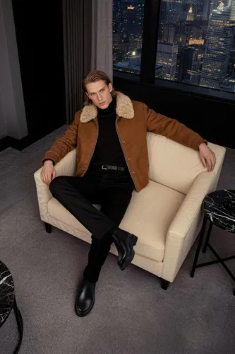 Miniatura 2 de Holy dove Botas Chelsea con plataforma y puntera ancha para hombre, botas casuales de vestir al tobillo
