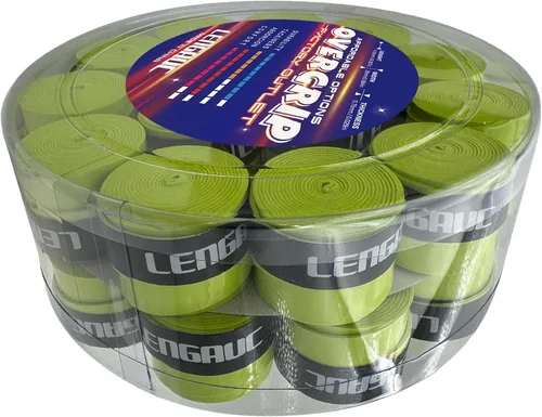 Miniatura 2 de Tacky Overgrips, para tenis, bádminton, pickleball/remo, paquete de 30/60 unidades, agarre antideslizante y absorbente, colorido, cinta de agarre