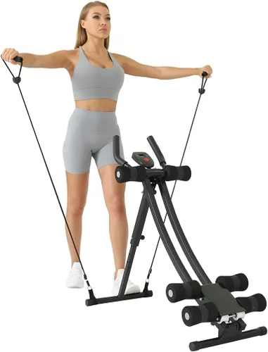 Miniatura 6 de Equipo de entrenamiento AB, máquina de abdominales para gimnasio en casa para ejercicio abdominal y entrenamiento de fuerza, equipo de fitness