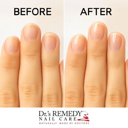 Miniatura 3 de Dr.'s Remedy Total Dos en Uno Esmalte de uñas base y capa superior de esmalte transparente orgánico de secado rápido, combinación transparente