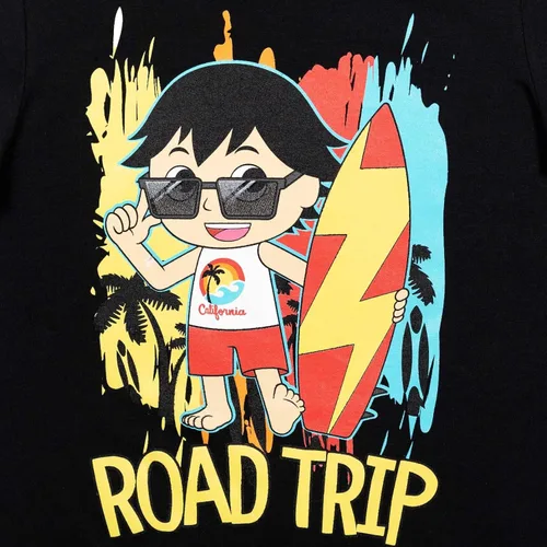 Miniatura 5 de RYAN'S WORLD Paquete de 2 camisetas gráficas, Rojo