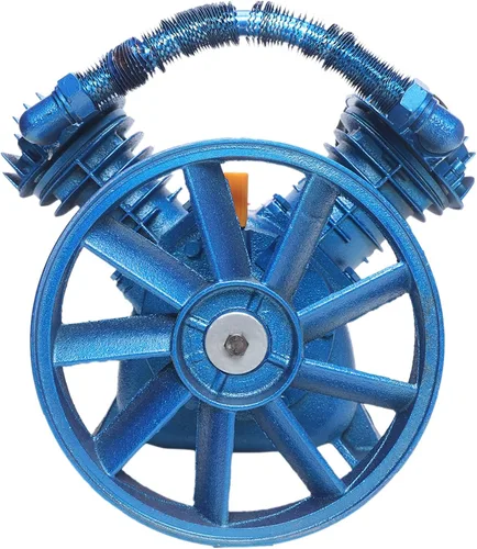 Cabezal de bomba de compresor de aire de doble cilindro de 4 KW (5.5HP), reemplazo de la bomba del compresor de aire, 175 PSI (1.16Mpa) Bomba de