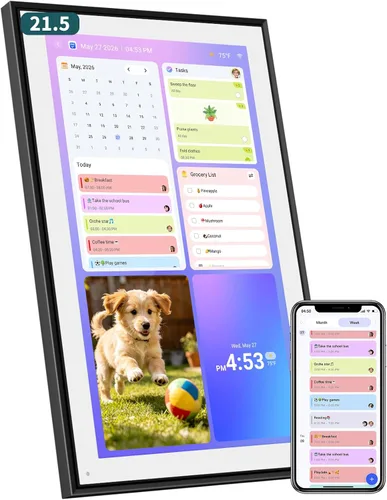 Miniatura 11 de Calendario digital inteligente de 10.1 pulgadas y tabla de tareas, pantalla táctil Full HD, sincronización WiFi, planificador electrónico