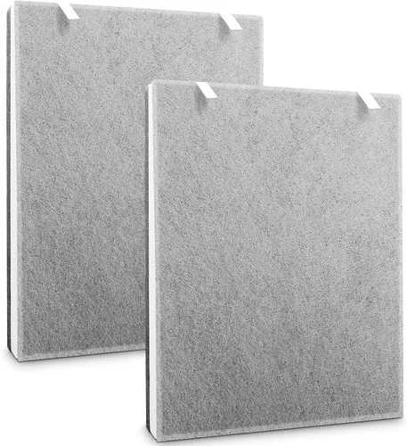 Paquete de 2 filtros de repuesto para purificador de aire Vital 100 compatibles con filtro de aire LEVOIT Vital 100, filtro de aire True H13 HEPA 3