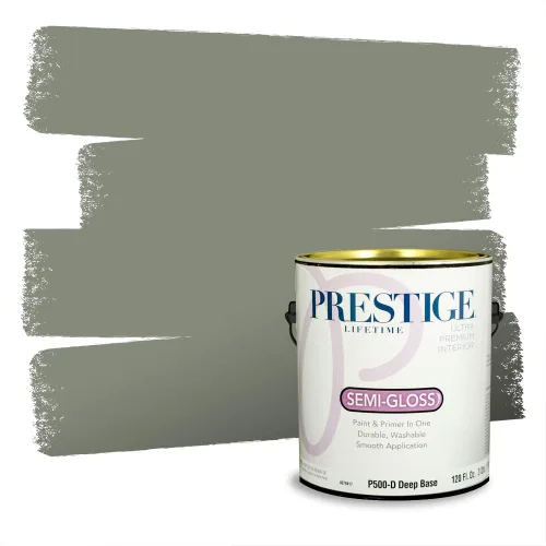 Miniatura 1843 de Prestige Paints - pintura de exterior y pintura de imprimación en una, E100-T-6006-10AVP