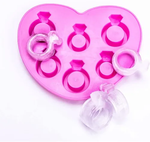 Miniatura 2 de Moldes de caramelo de forma divertida para molde de chocolate (DIAMOND-ANILLO)