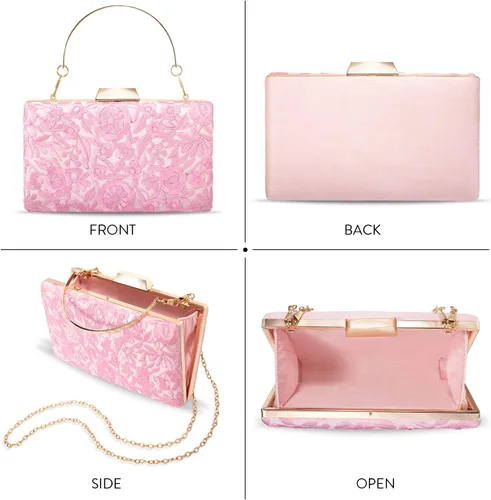 Miniatura 4 de Potli Purses For Women Handmade Evening Handbag Stylish Bridal Fashion Wristlet Bag For Girls