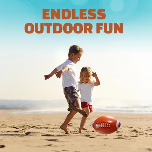 Miniatura 8 de Bedwina Paquete de 12 balones inflables de 16 pulgadas para decoraciones de fiestas de fútbol y recuerdos de fiesta, pelotas de playa con temática