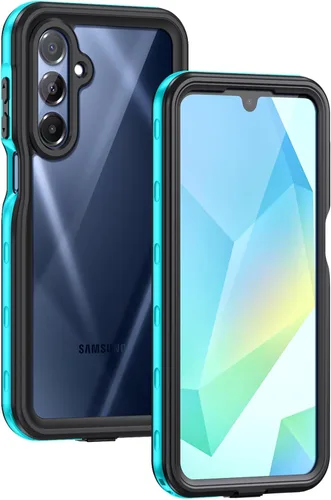 Miniatura 17 de Lanhiem - Funda para Samsung Galaxy A16 5G, impermeable IP68, resistente al polvo, con protector de pantalla integrado, cubierta protectora