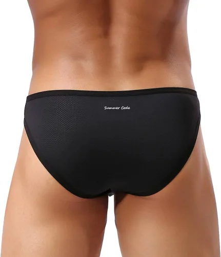Miniatura 5 de Summer Code Calzoncillos sexys de micro malla para hombre, ropa interior suave y transpirable