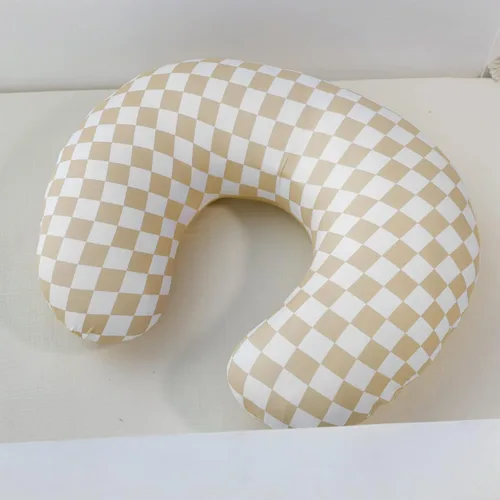 Miniatura 5 de DILIMI Funda de almohada de lactancia, funda de lactancia suave y elástica para almohada de lactancia, 1 paquete reversible extraíble para bebé niño