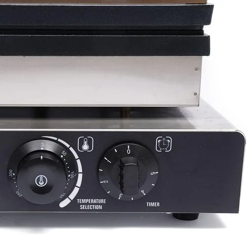 Miniatura 5 de Máquina para hacer gofres, máquina cuadrada antiadherente para hacer gofres, máquina comercial de acero inoxidable para panaderías, restaurantes