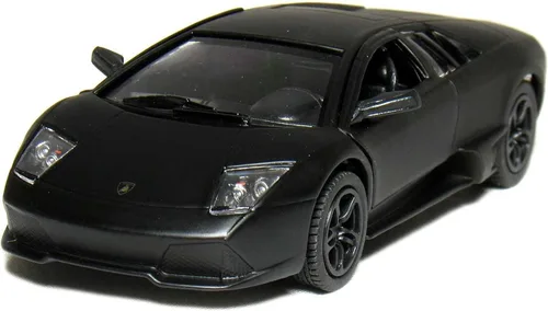 Miniatura 6 de Lamborghini Murcielago LP640 de metal fundido a presión, 5 pulgadas, escala 1/36, con acción Pull Back and Go