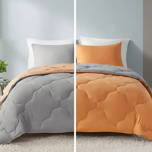 Miniatura 28 de Comfort Spaces Vixie Juego de Edredón Reversible - Cubierta Acolchada Geométrica Casual de Moda, Ropa de Cama Acogedora Alternativa de Plumón