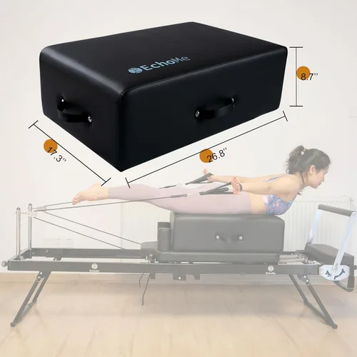 Miniatura 5 de EchoMe Pilates Reformer - Caja para sentarse, accesorio de pilates para ejercicios