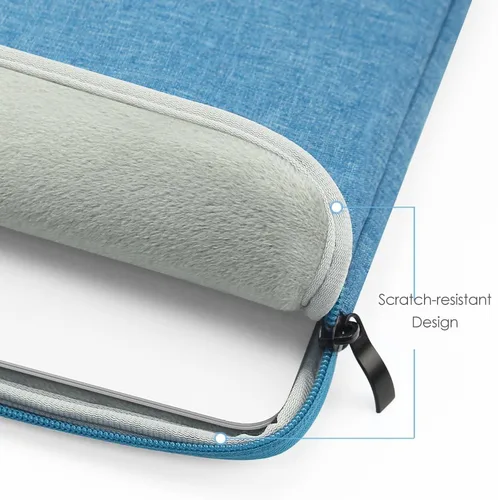 Miniatura 5 de ProElife Funda para laptop de 15 pulgadas para MacBook Air 2024 2023 de 15 pulgadas con chip Apple M3 M2, accesorio de viaje y transporte, funda