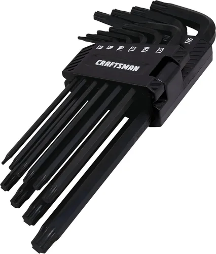 Miniatura 2 de CRAFTSMAN Juego de llaves hexagonales Allen con extremo de bola, Torx, 10 piezas (CMHT26031)