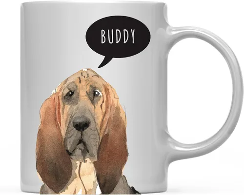 Miniatura 52 de Andaz Press Taza de café personalizada de 11 onzas para perro, Shih Tzu Shorter Haired Up Close, paquete de 1 Shih Tzu pelo más corto personalizado