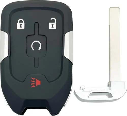 Miniatura 2 de Carcasa de repuesto para llavero inteligente compatible con GMC Acadia Terrain 2019 2020 2021 2022 cubierta de control remoto de coche con entrada