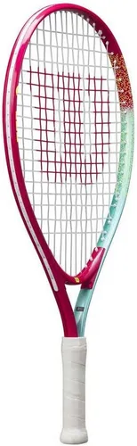 Miniatura 2 de Wilson Intrigue Junior 21 Girls Tennis Racket Red/Yellow Strung 205g L