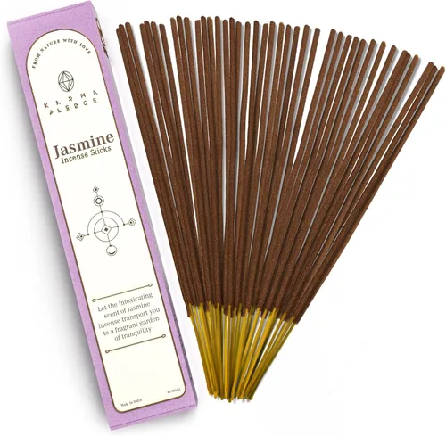 Miniatura 73 de Bakhoor - Varitas de incienso orgánicas sumergidas a mano, 100 varillas con hierbas naturales e ingredientes aromáticos, tiempo de combustión de 45