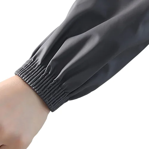 Miniatura 8 de Yzurbu Fundas para brazos, protector de poliuretano para brazo con puños elásticos, impermeable, resistente al aceite, resistente al ácido