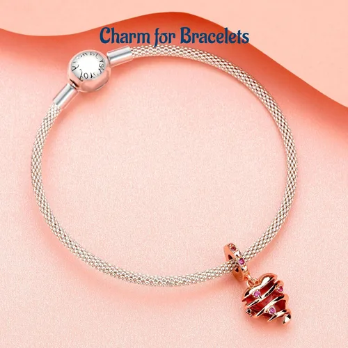 Miniatura 122 de Amufer S925 Charms for Women, compatible with Pandora Bracelets and Necklaces, Jewelry Gift