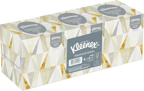 Kleenex® BOUTIQUE™ - Pañuelos faciales, 95 pañuelos por caja, paquete de 3 cajas