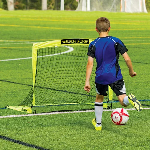 Miniatura 8 de Franklin Sports Blackhawk Backyard Soccer Goal - Portable Pop Up Soccer Nets - Youth + Adult Folding Indoor + Outdoor Goals - Multiple Sizes +