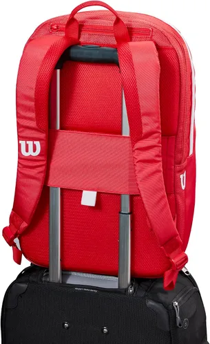 Miniatura 6 de WILSON Tour Padel Mochila - Capacidad para 1 pala de pádel, rojo/blanco