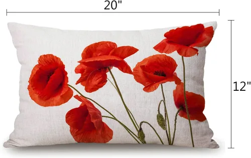Miniatura 84 de Fundas de almohada de 12 x 20 pulgadas, decoración rústica de granja, sé feliz, fundas de almohada de algodón y lino, citas inspiracionales con Jcp20